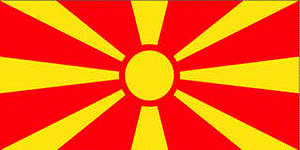 флаг Республики Македония 